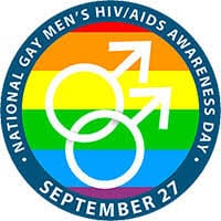 National Gay Men's HIV/AIDS Awareness Day Logo - September 27