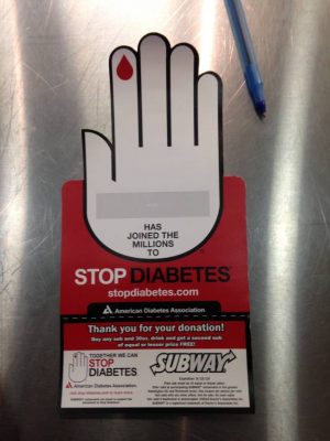 Stop Diabetes Info Sheet