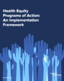 cover of Health Equity Program of Action: An Implementation Framework