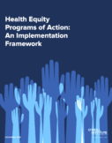 Report Cover for Health Equity Programs of Action