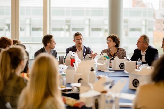 Roundtable participants speaking