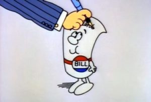 Sign a bill cartoon
