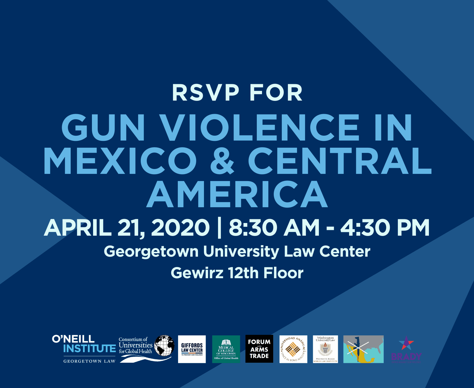 Gun Violence in Mexico & Central America. 4/21/2020 Georgetown University Law Center