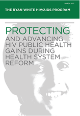 The Ryan White HIV/AIDS Program Report Cover