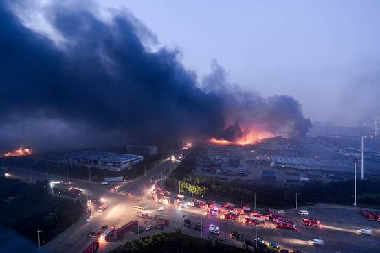 Tianjin Blast Photo