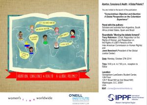 Abortion: A Global Polemic? Event Poster