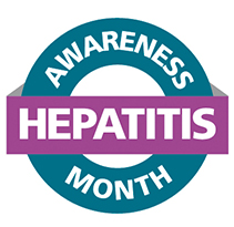 Hepatitis Awareness Month logo