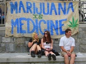 Marijuana is medicine banner