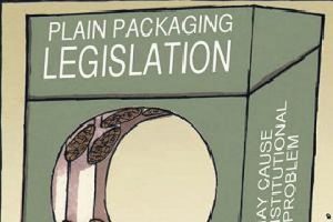 Plain Packaging Legislation graphic