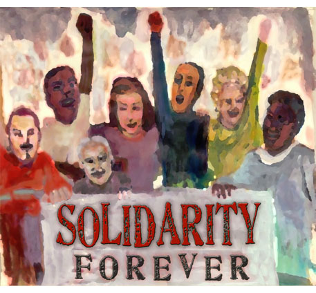 Solidarity forever graphic