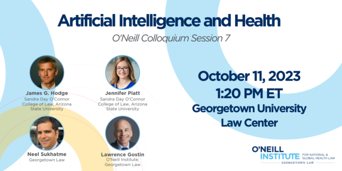 Promotional graphic for October 11 colloquium session