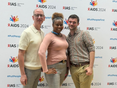 Jeffrey S. Crowley, Sonia L. Canzater, and Tobey Noble at the conference.