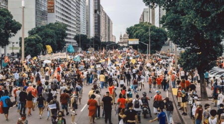 Image of people in a crowd