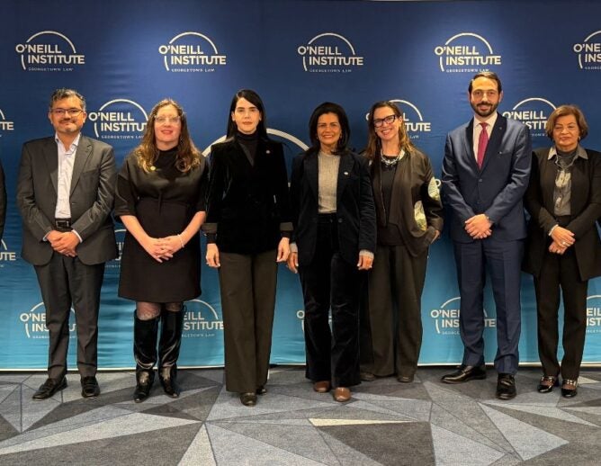 Photo of High Court Justices at Judicial Dialogues on Health and the Law in Latin America and the Caribbean Event