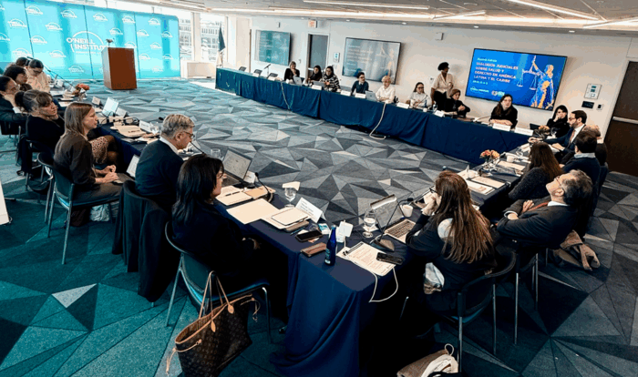 Photo of participants at Judicial Dialogues convening