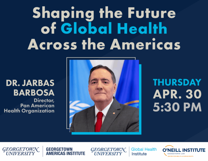 Shaping the Future of Global Health Across the Americas graphic